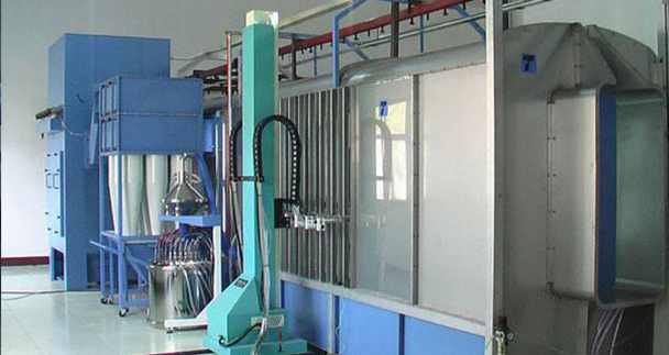 Auto parts coating equipment spraying